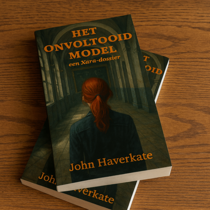 Het Onvoltooid Model,techno thriller, boek